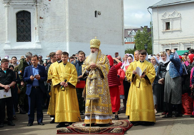 В год 500-летия первого упоминания Великорецкого образа на Вятке начался традиционный крестный ход