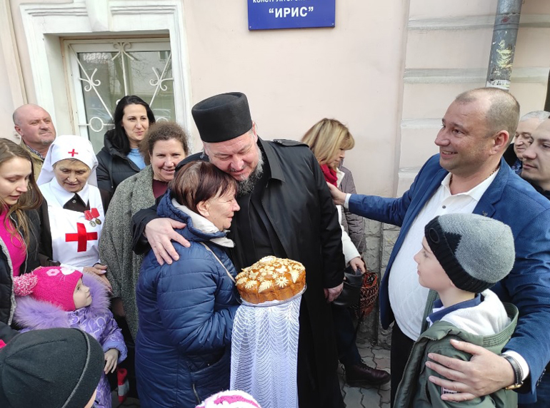 При поддержке Церкви в Новочеркасске приняли воспитанников детдома с Донбасса