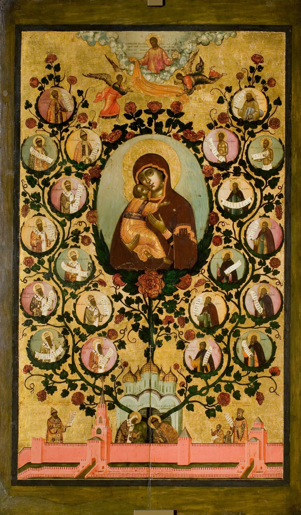 Почему на одной иконе изображают нескольких святых?