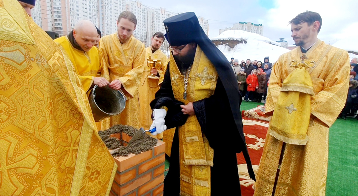 В Москве заложили храм в память о воинах, погибших в Великую Отечественную