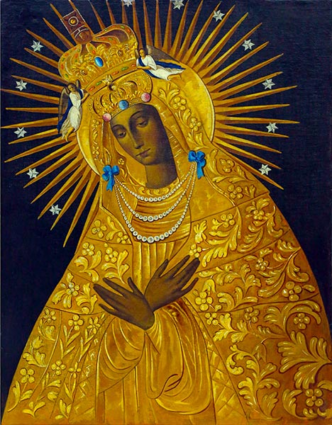 Икона Богородицы Остробрамская 