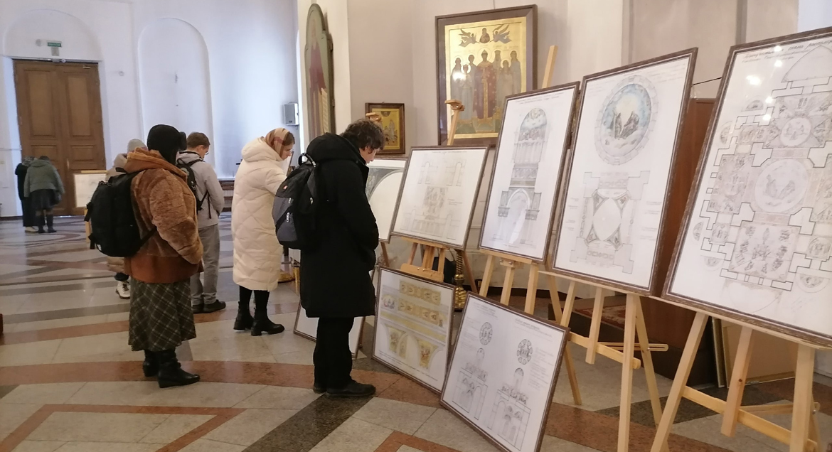 В Рыбинске показали, как может выглядеть Преображенский собор, если восстановить его росписи